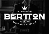 Bertton Font - Featured Image