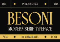Besoni Font - Featured Image