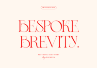 Bespoke Brevity Font - Featured Image