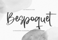 Bespoquet Font - Featured Image