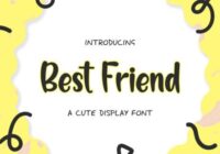 Best Friend Font - Featured Image
