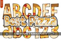 Best Pizza Collection Font - Featured Image