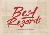 Best Regards Font - Featured Image