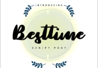 Best Time Font - Featured Image