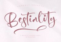 Bestiality Font - Featured Image