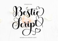 Bestie Script Font - Featured Image