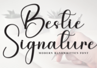 Bestie Signature Font - Featured Image