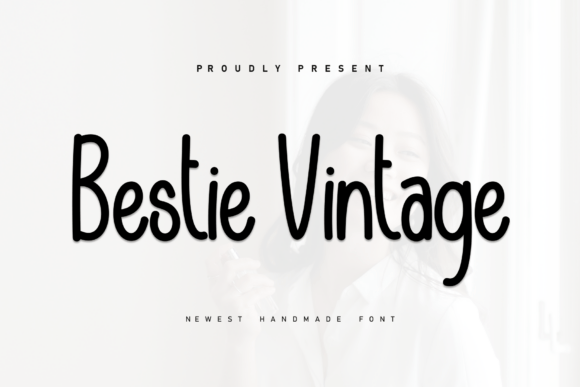 Bestie Vintage Font - Featured Image