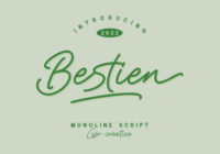 Bestien Font - Featured Image