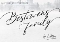 Bestowens Family Font - Featured Image