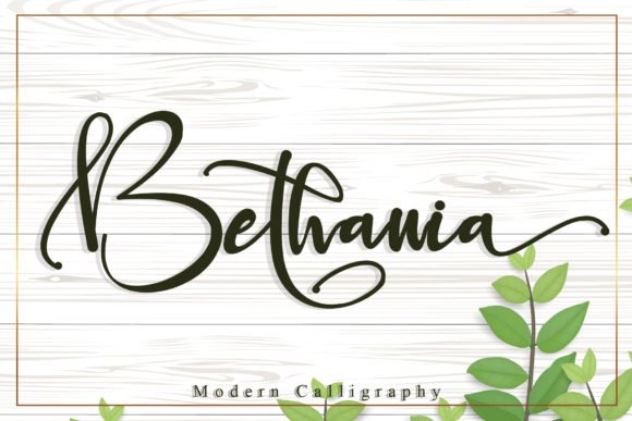 Bethania Font - Featured Image