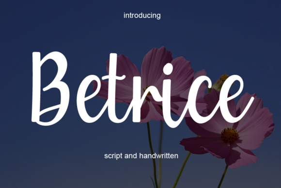 Betrice Font - Featured Image