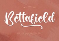 Bettafield Font - Featured Image