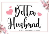 Better Husband Font - Featured Image