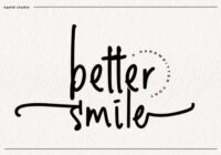 Better Smile Font - Featured Image