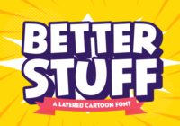 Better Stuff Font - Featured Image