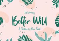 Better Wild Font - Featured Image