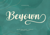 Beyown Font - Featured Image