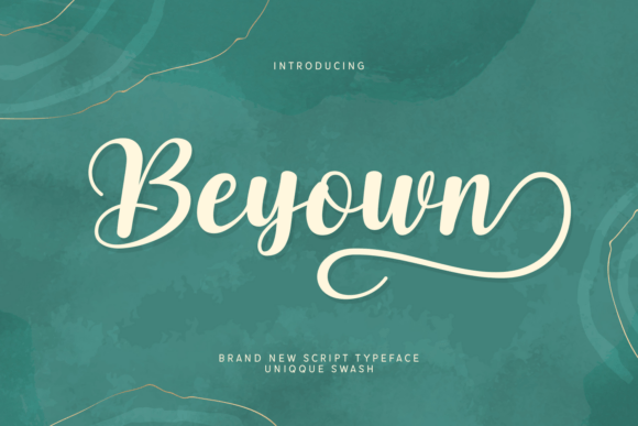 Beyown Font - Featured Image