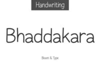 Bhaddakara Font - Featured Image