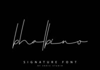 Bhalbino Font - Featured Image