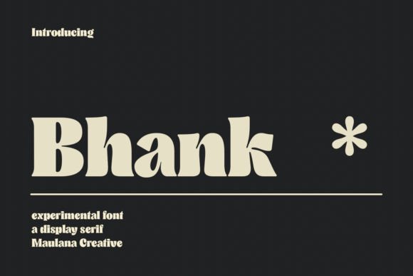 Bhank Font - Featured Image