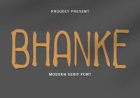 Bhanke Font - Featured Image