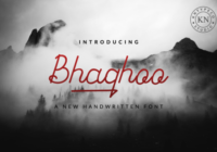 Bhaqhoo Font - Featured Image