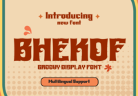 Bhekof Font - Featured Image