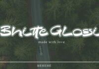 Bhitte Glossi Font - Featured Image