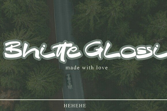 Bhitte Glossi Font - Featured Image