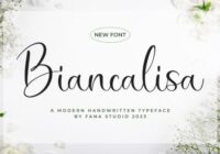 Biancalisa Font - Featured Image