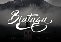 Biataga Font - Featured Image