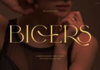 Bicers Font - Featured Image