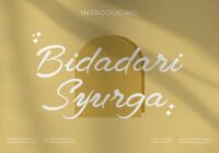 Bidadari Syurga Font - Featured Image