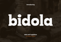 Bidola Font - Featured Image