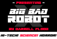 Big Bad Robot Font - Featured Image