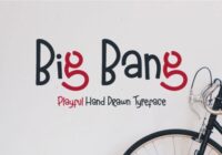 Big Bang Font - Featured Image