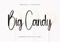 Big Candy Font - Featured Image