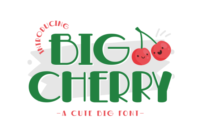 Big Cherry Font - Featured Image