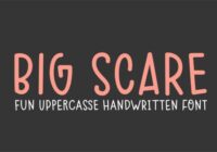 Big Scare Font - Featured Image