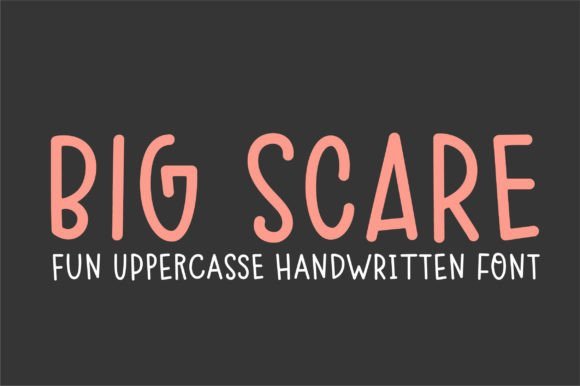 Big Scare Font - Featured Image