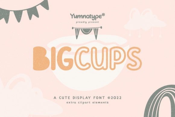 Bigcups Font - Featured Image
