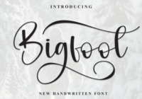 Bigfoot Font - Featured Image
