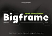 Bigframe Font - Featured Image