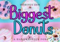 Biggest Donuts Font - Featured Image