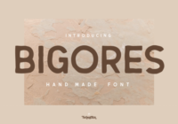 Bigores Font - Featured Image