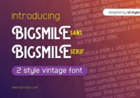 Bigsmile Font - Featured Image
