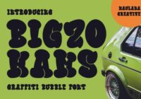 Bigzo Hams Font - Featured Image