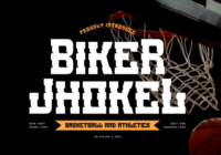 Biker Jhokel Font - Featured Image